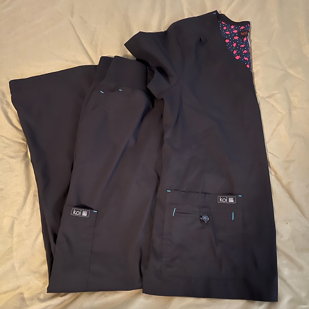 Black Koi scrubs